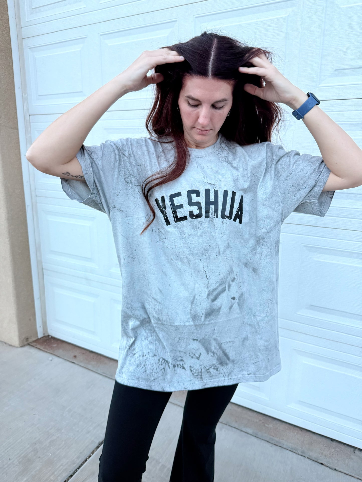Yeshua tie-dye Tee