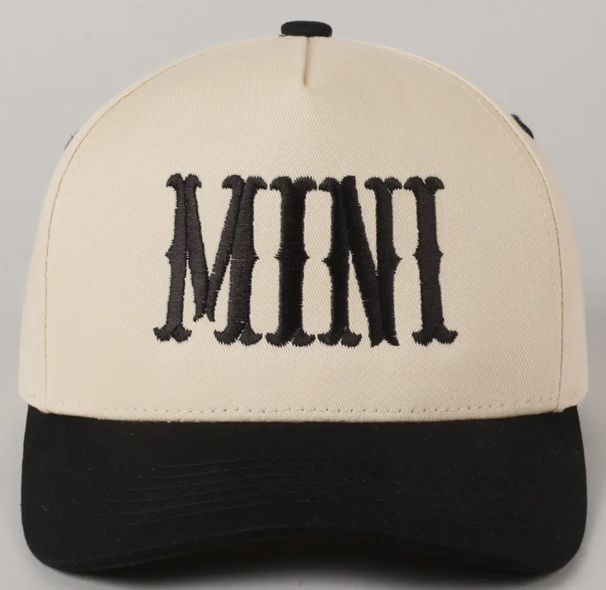 Mini Baseball Hat Black