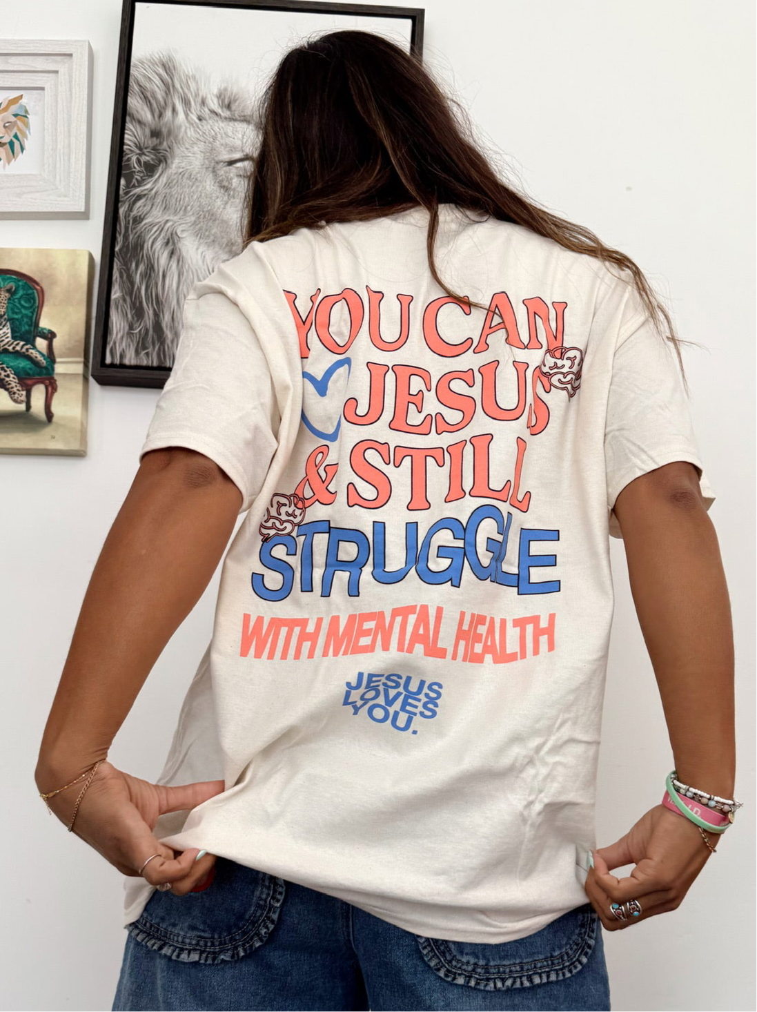 "Love Jesus & Still Struggle" Tee