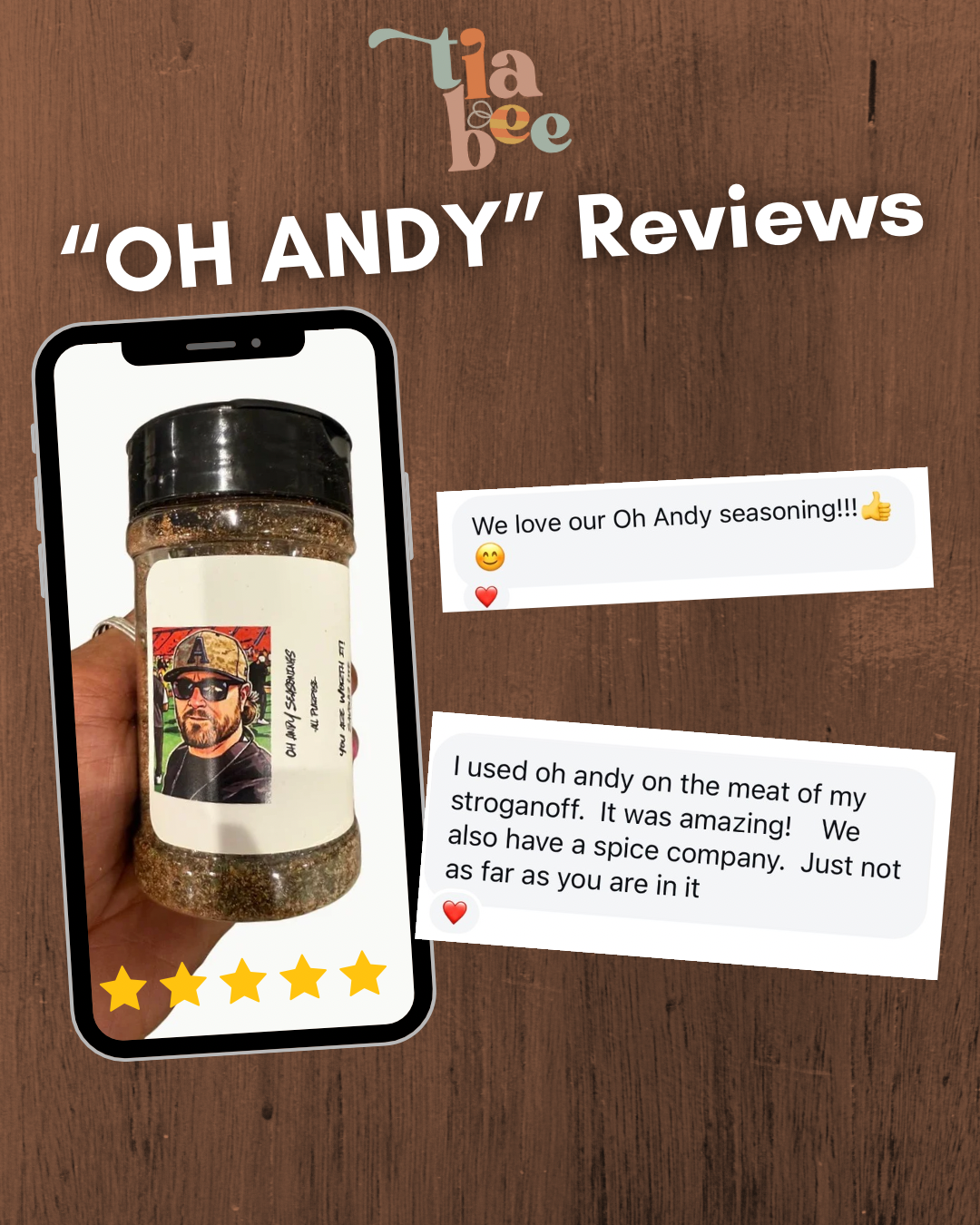“Oh Andy” Seasoning