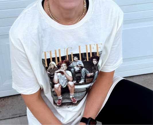 Thug Life Sanderson Sisters Tee - Natural