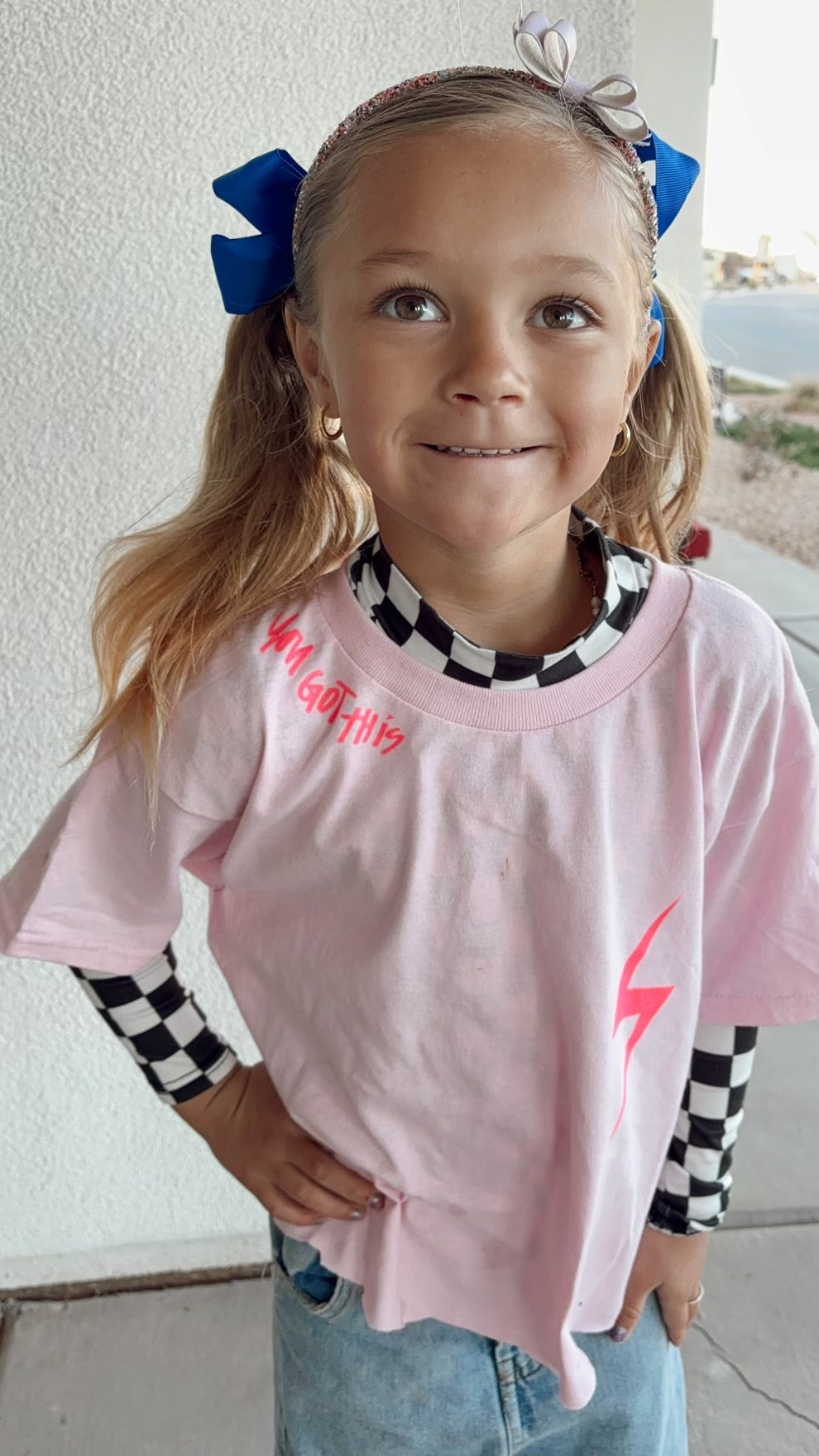 PREORDER Pink "I Can Do Hard Things" Tee