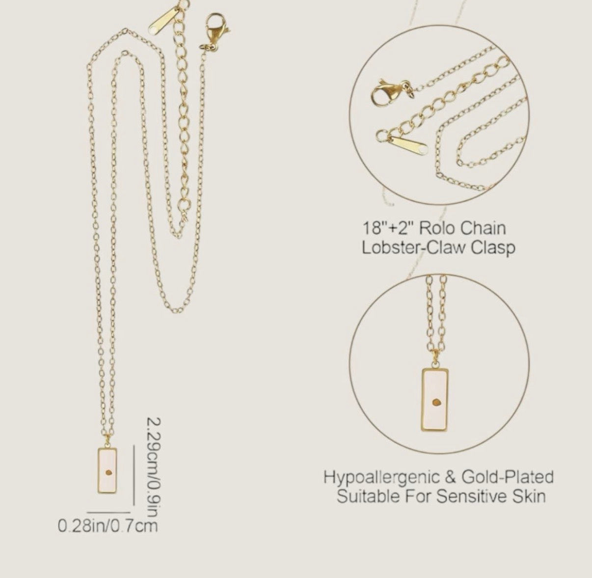 Mustard Seed Pendant Necklace