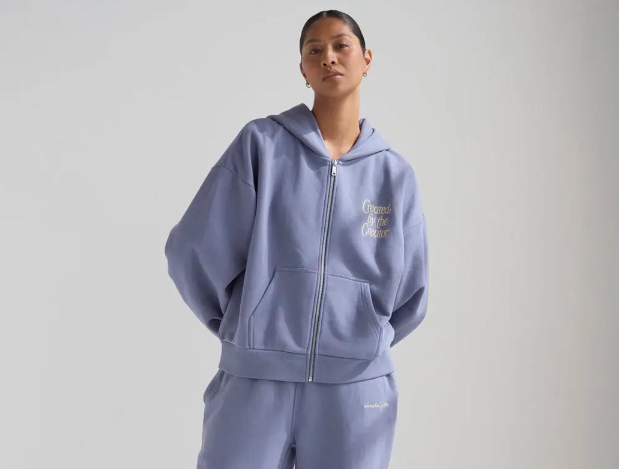 Created By the Creator Plum Full-Zip Hoodie