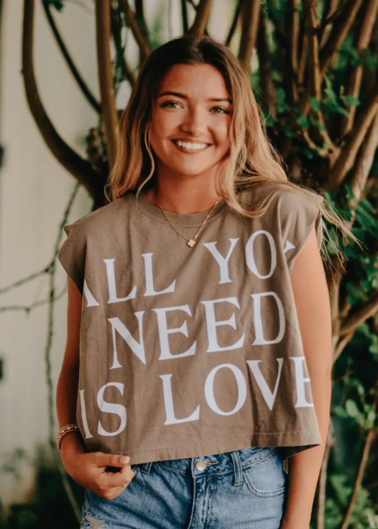 All You Need is Love Muscle Tee