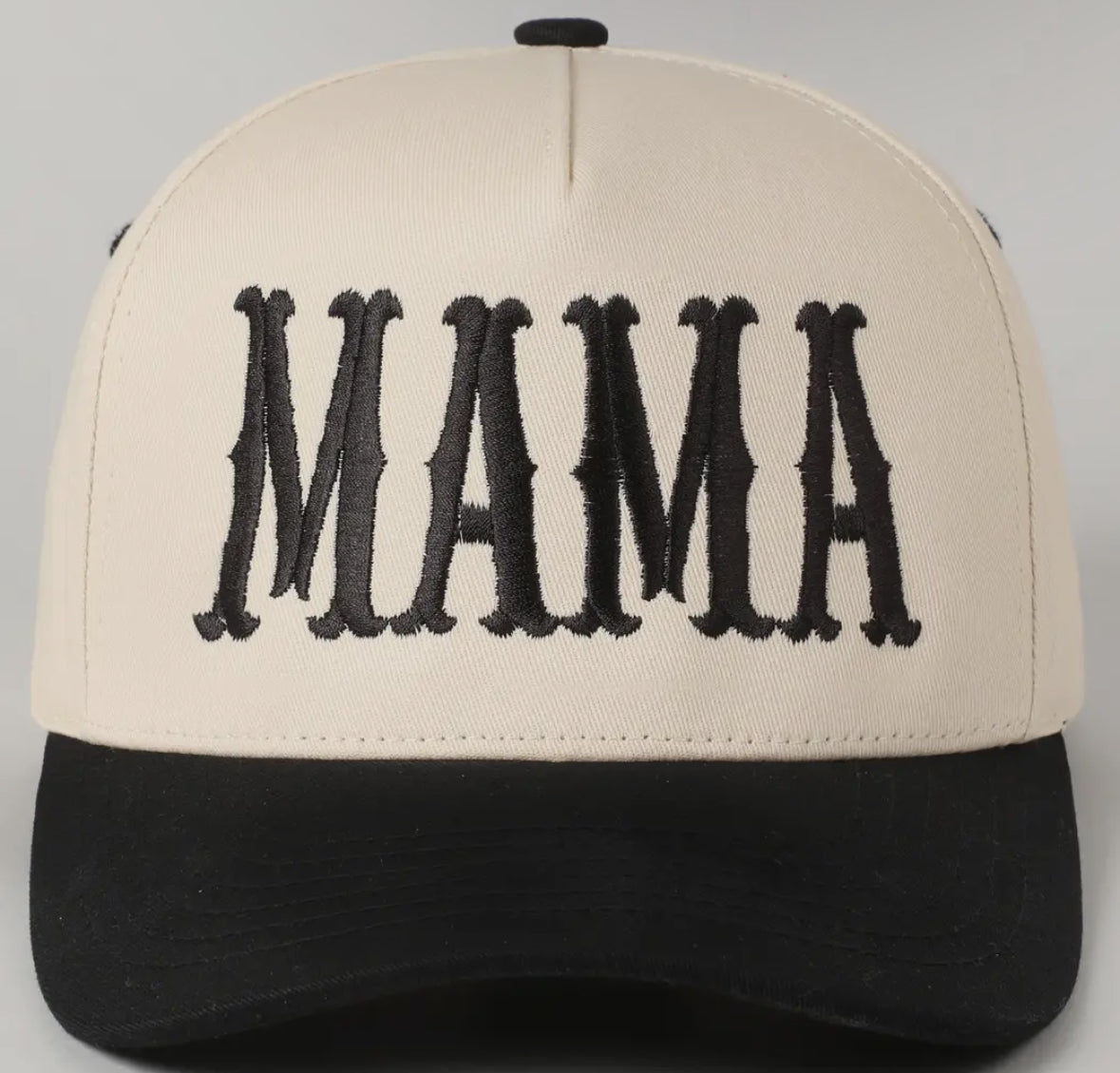 Mama Baseball Hat Black