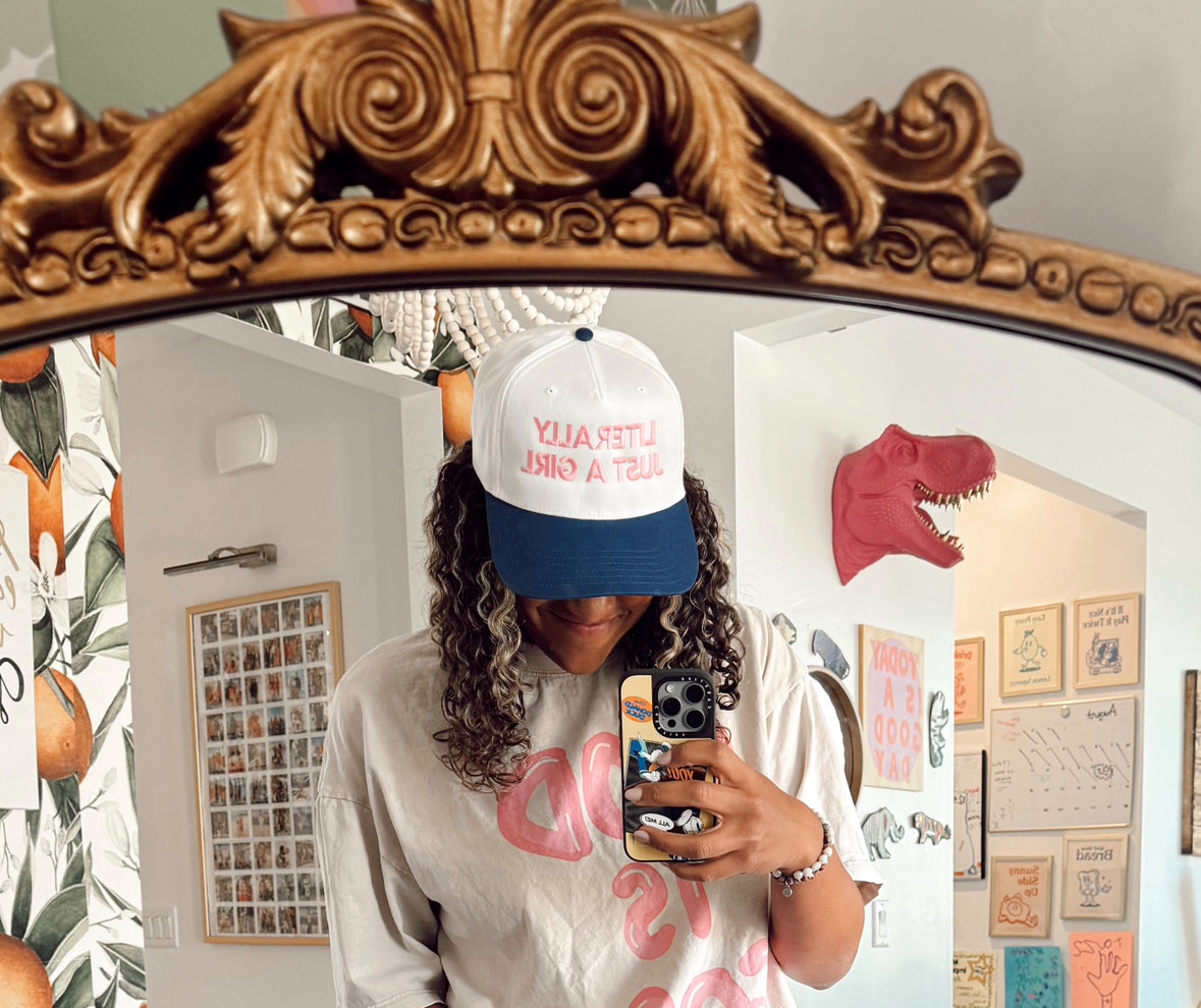Literally Just a Girl Trucker Hat