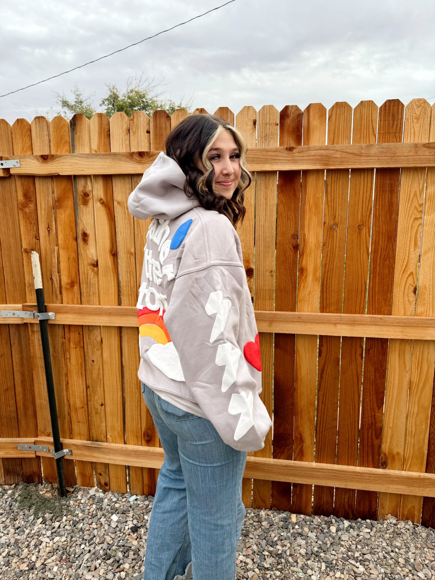 “Weather The Storm” Hoodie | Cropped Fit