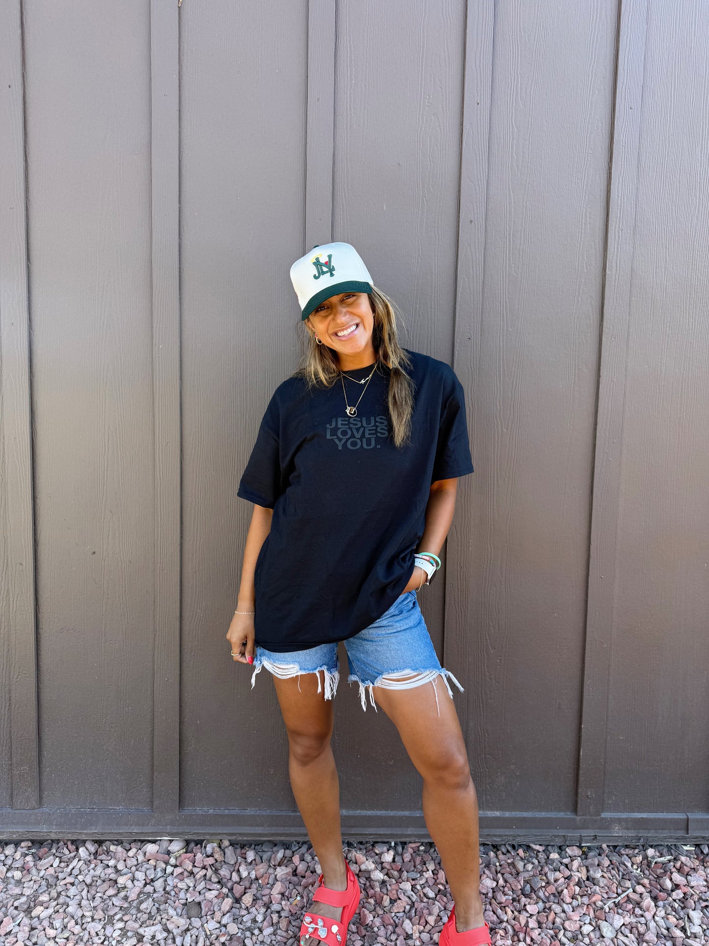 Jesus Loves You Tee | BLACK