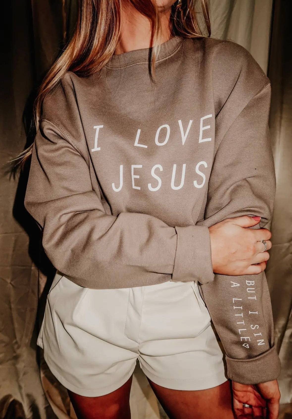 I Love Jesus, Sweatshirt.