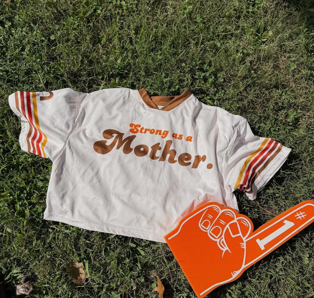 Strong As A Mother Jersey - Retro