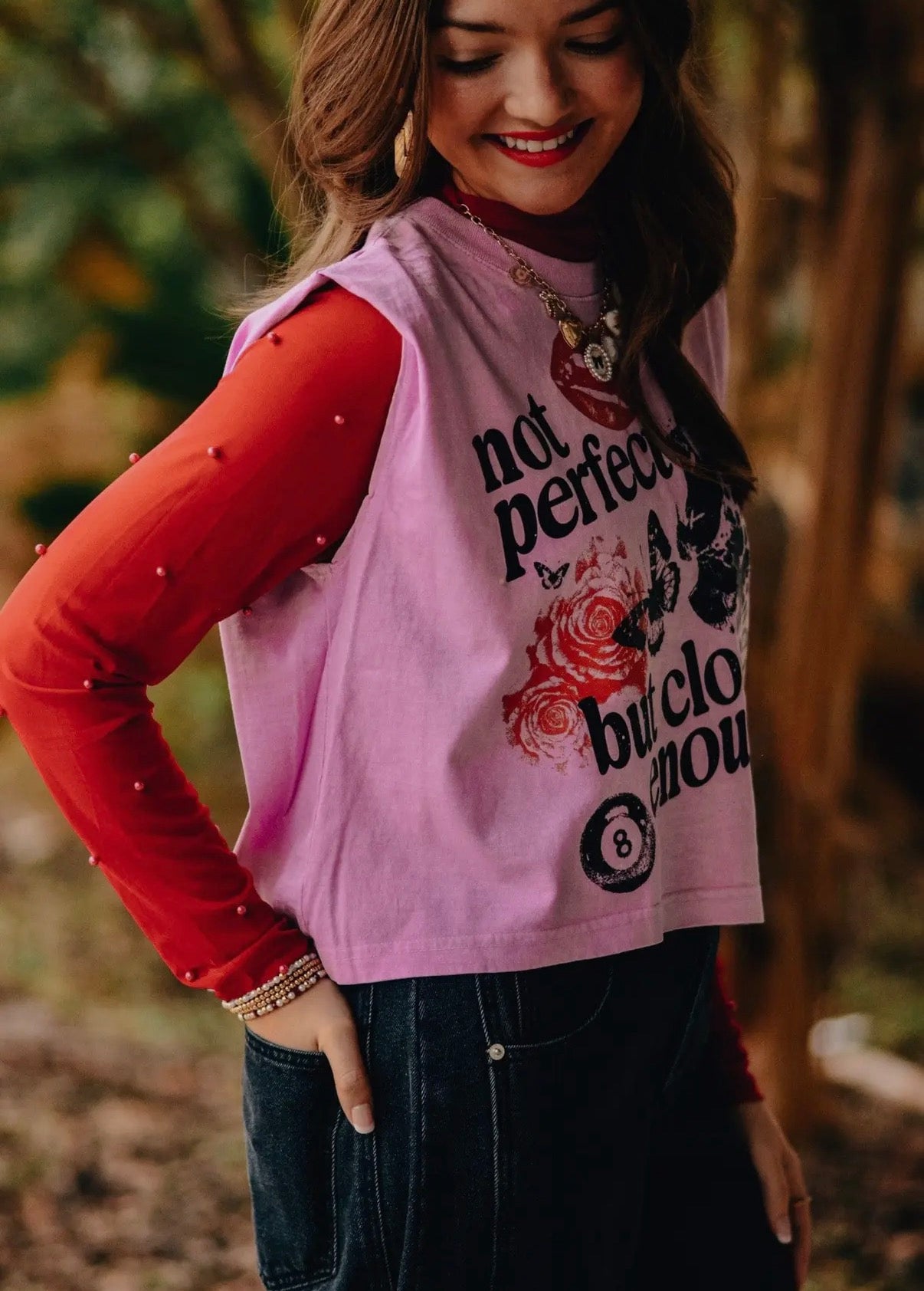 Not Perfect Muscle Tee