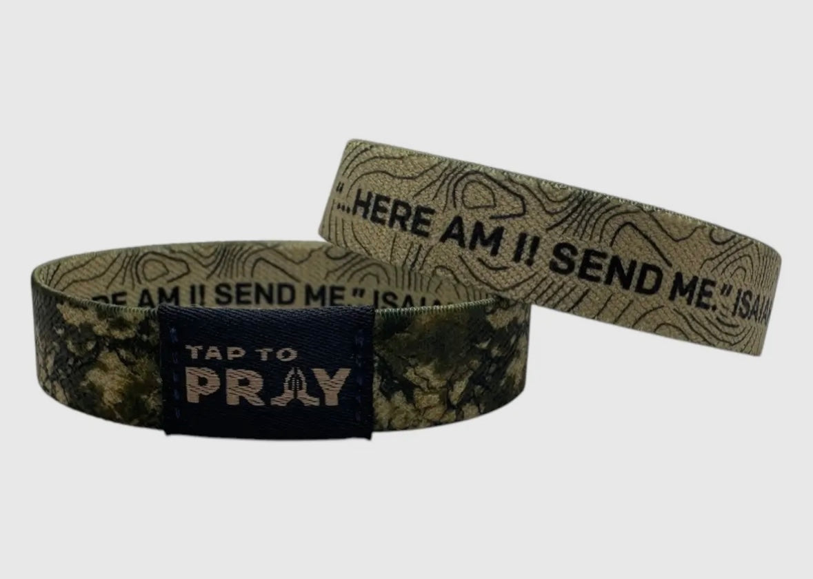 Tap To Pray Wristband.