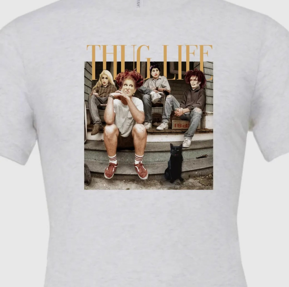 Thug Life Sanderson Sisters Tee - Ash