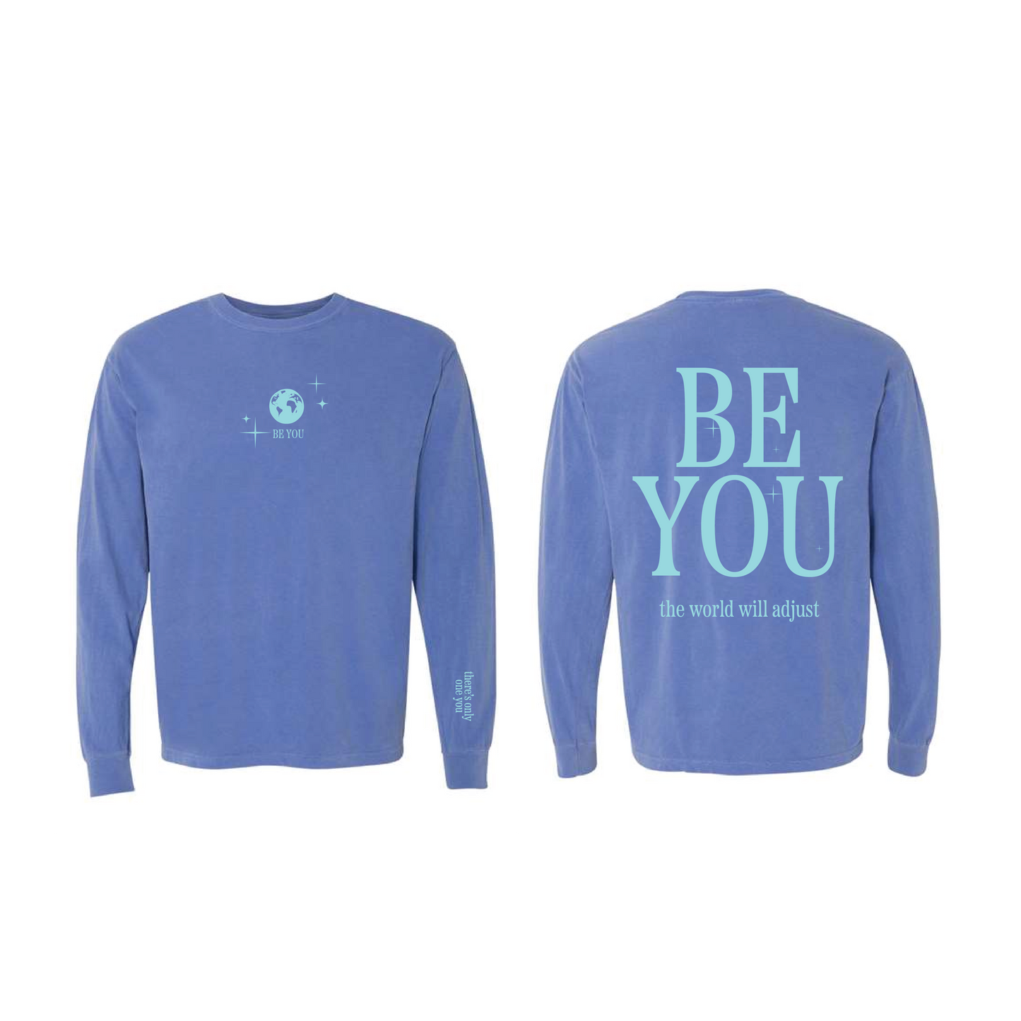 RESTOCKED! BE YOU Long Sleeve T-Shirt// Check Size Chart