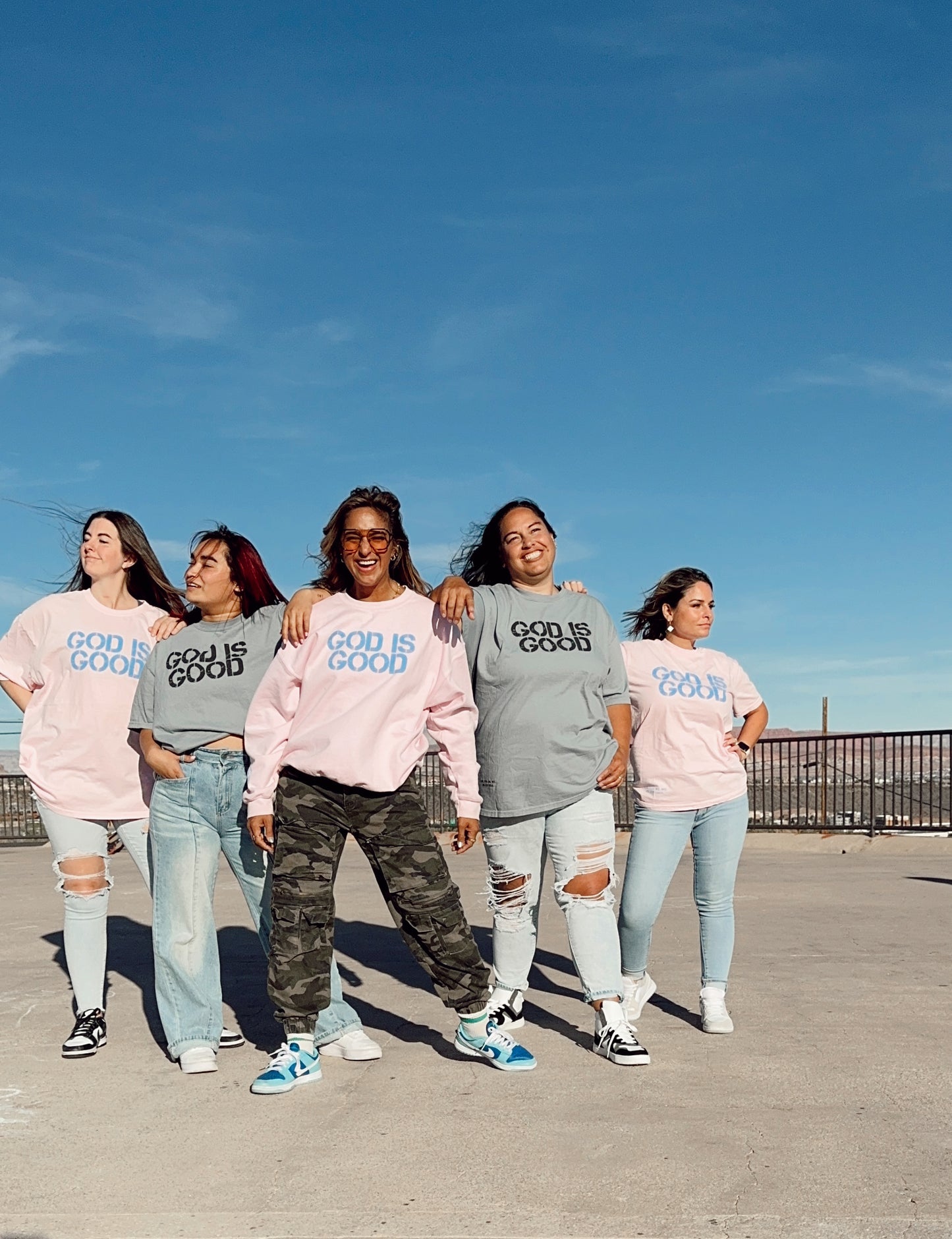 PREORDER GREY God is Good T-shirt