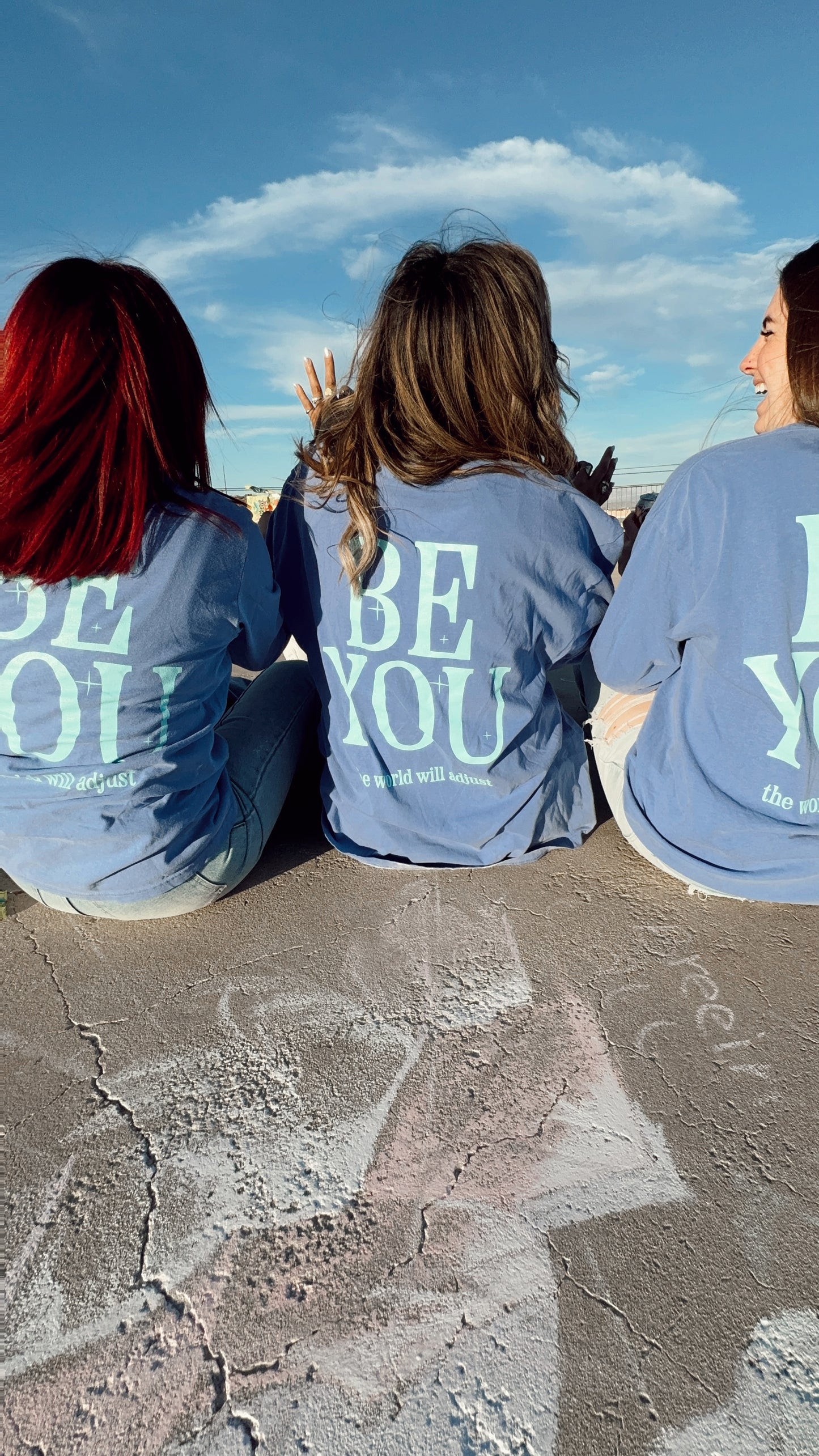 RESTOCKED! BE YOU Long Sleeve T-Shirt// Check Size Chart