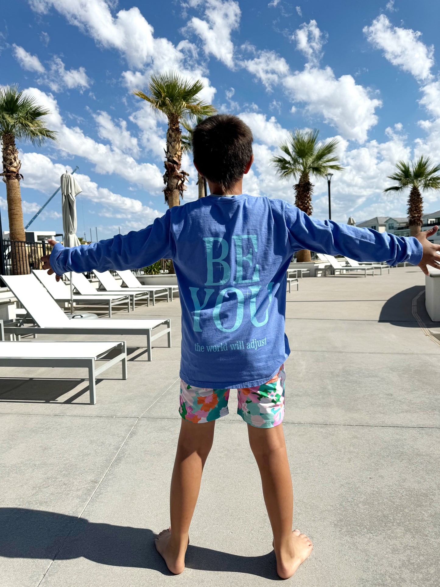 RESTOCKED! BE YOU Long Sleeve T-Shirt// Check Size Chart