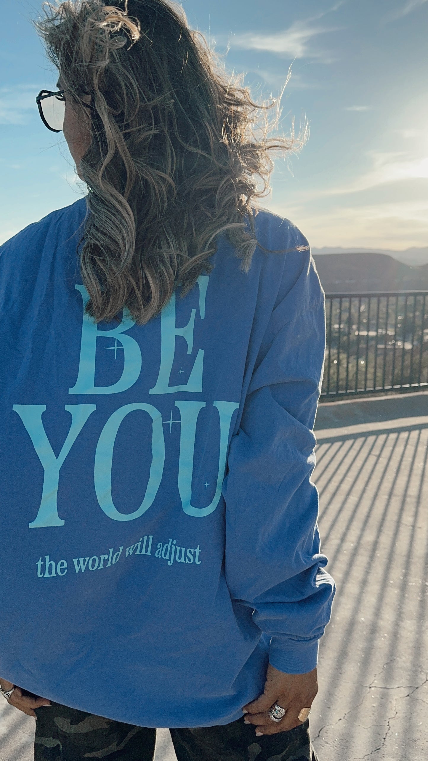 RESTOCKED! BE YOU Long Sleeve T-Shirt// Check Size Chart