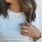 18K Stainless Steel Cross Necklace • Tarnish Free