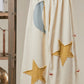Sun Moon Star Patch Wide Pants