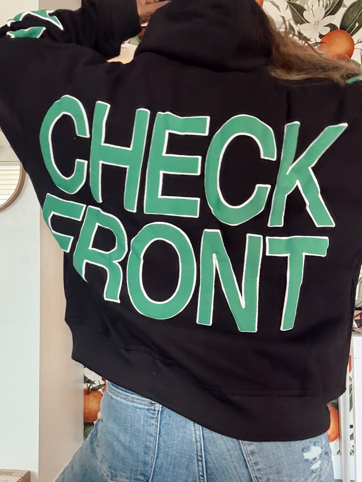 Jesus Loves You “CHECK FRONT” Star Hoodie