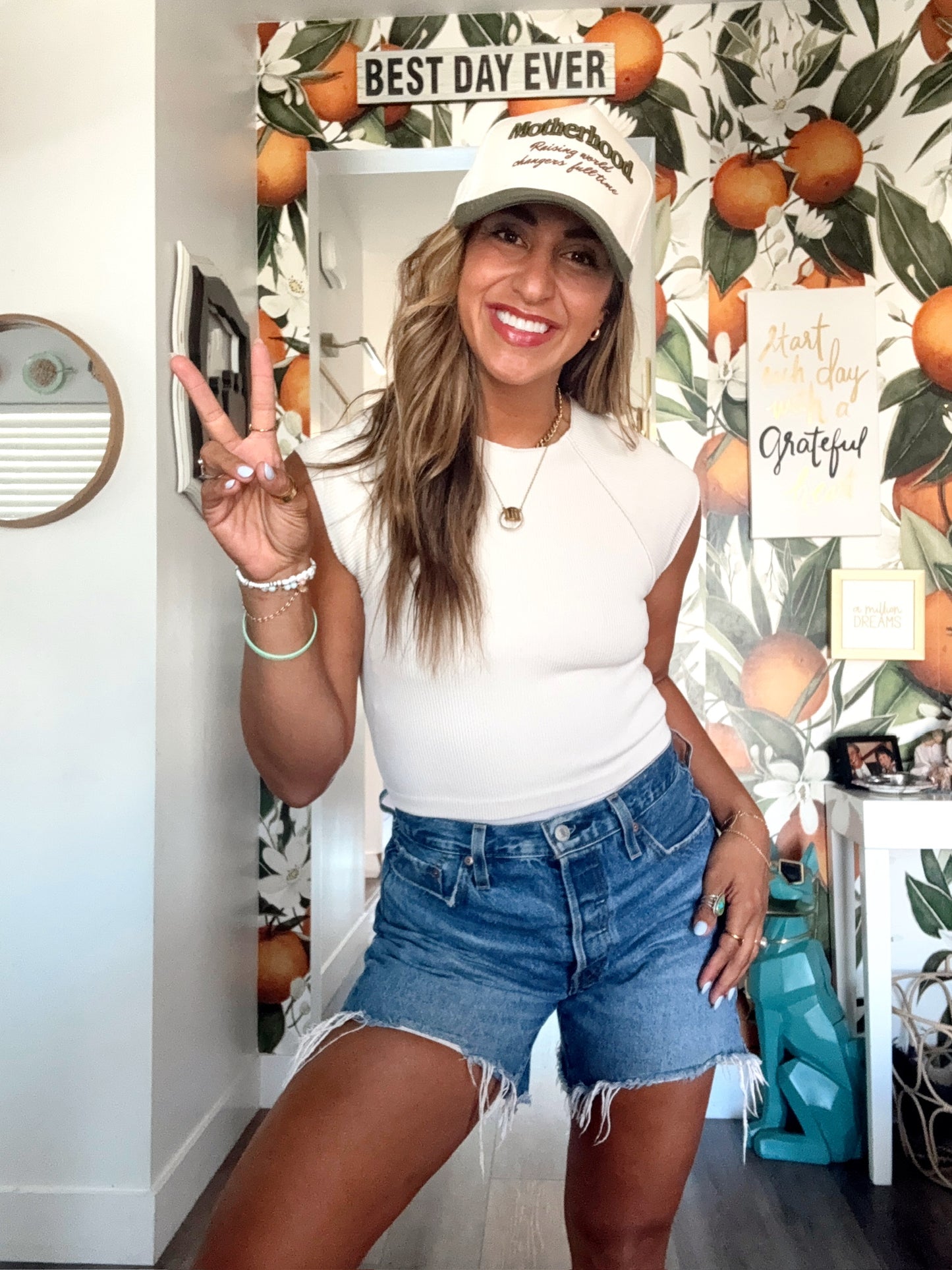 Motherhood: Raising World Changer Hat