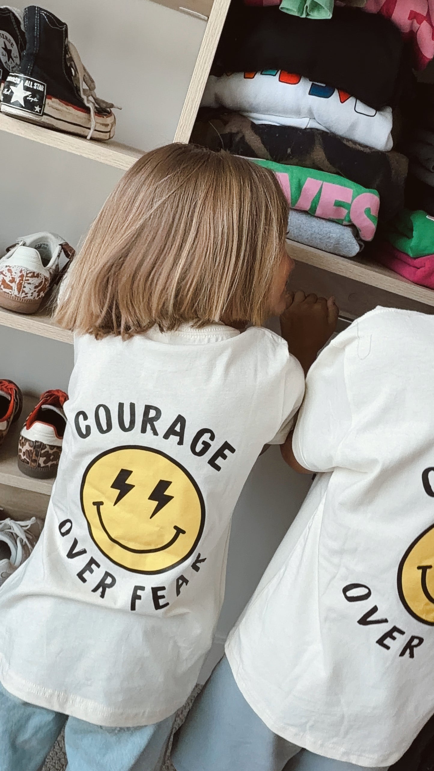 Courage Over Fear KIDS Tee