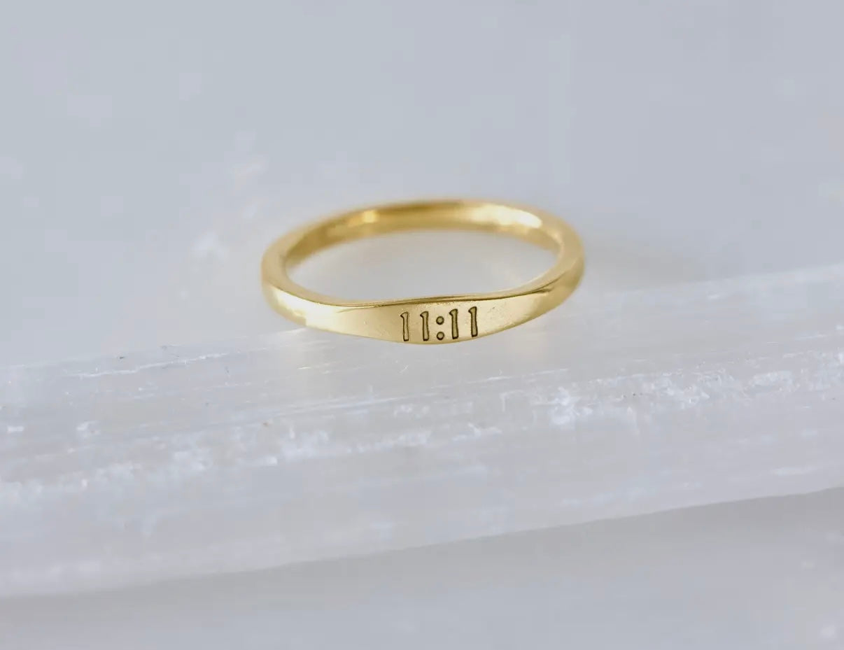 Angel Number 11:11 Ring