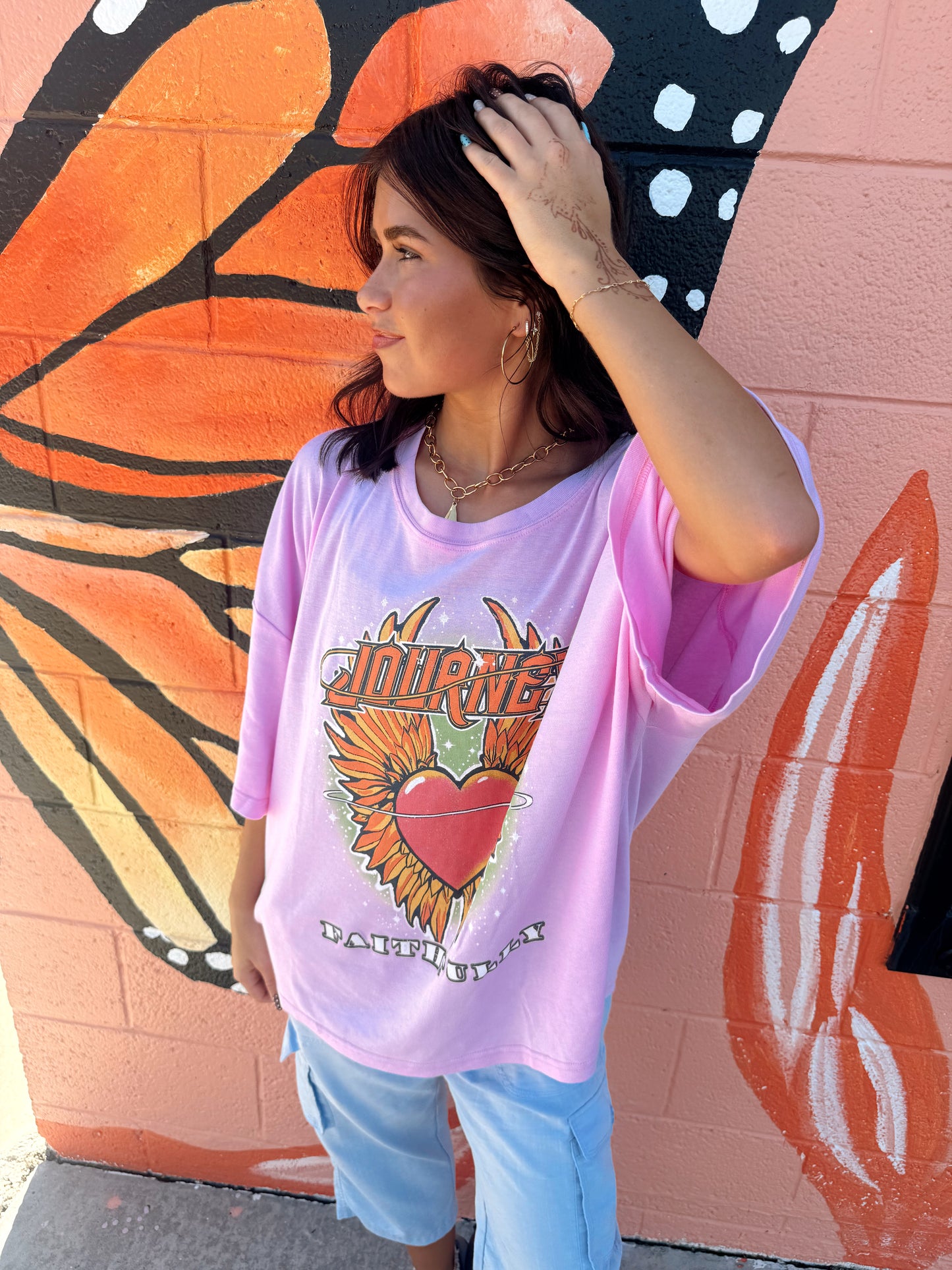 Journey Faithfully One Size Tee