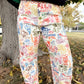 Graphic Barrel Jeans
