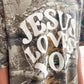 Jesus Loves You Tee | Camo