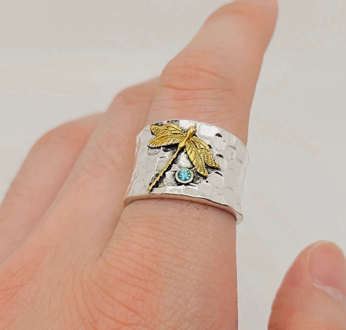 Dragonfly Retro Ring