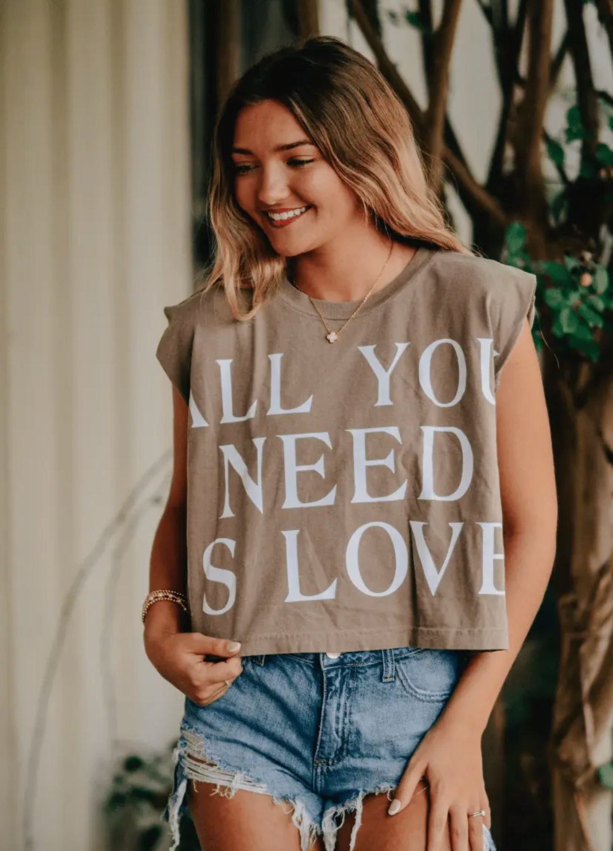 All You Need is Love Muscle Tee