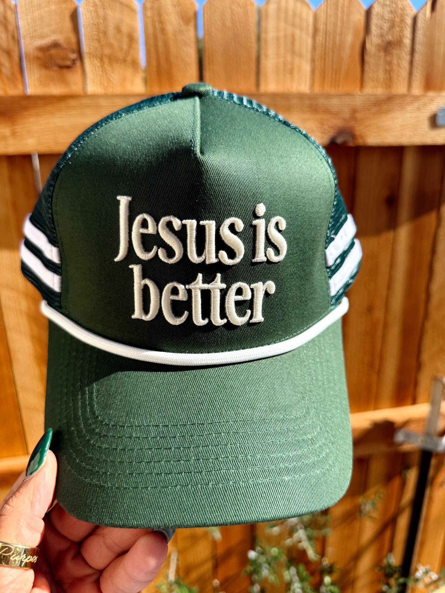 Jesus Is Better Hat
