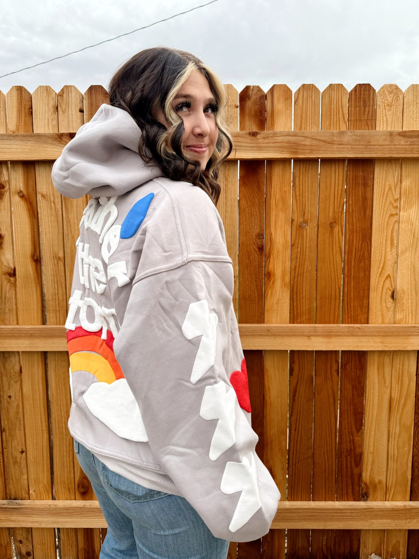 “Weather The Storm” Hoodie | Cropped Fit