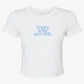 Happy is The New Rich Cropped Tee