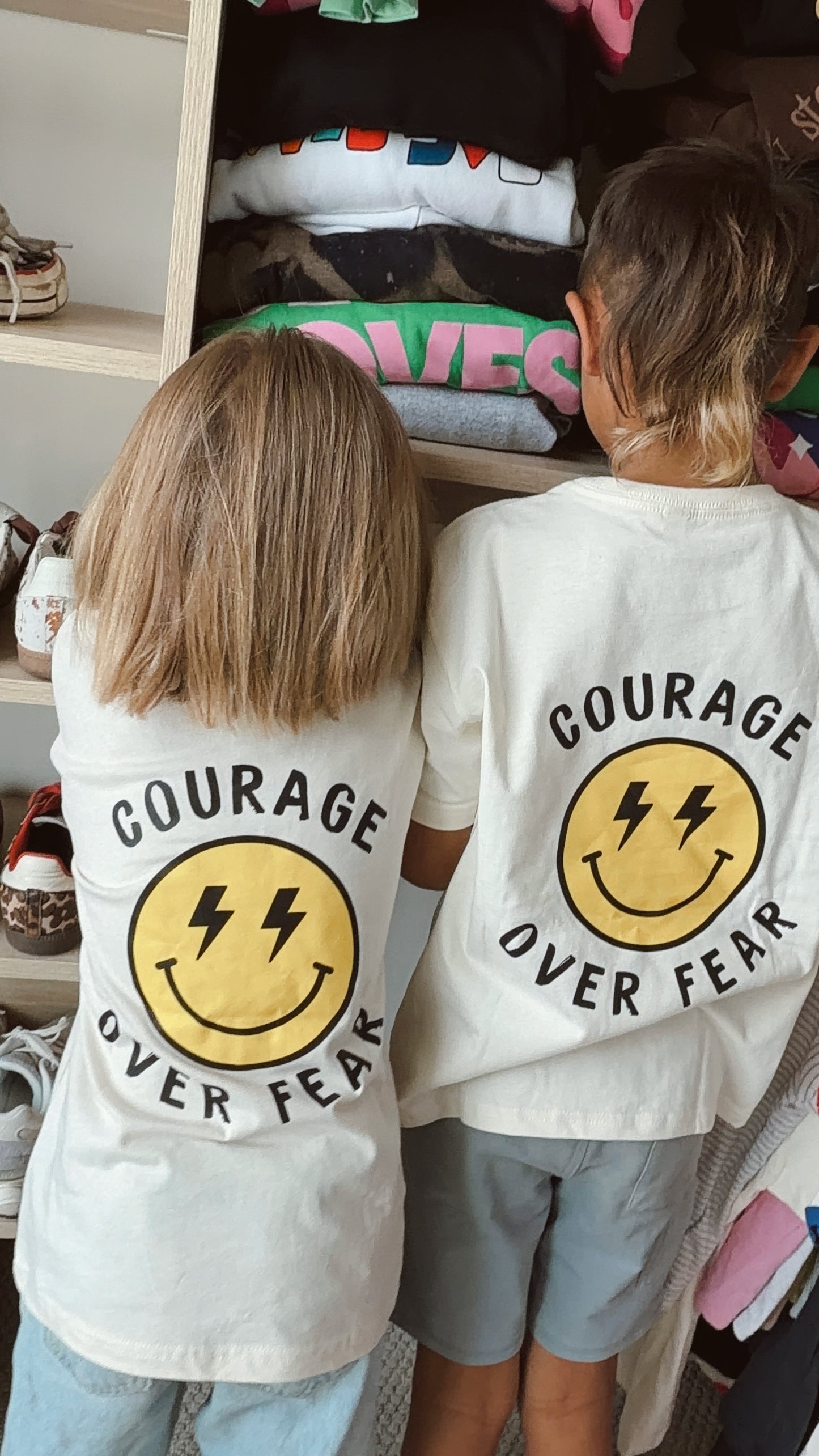 Courage Over Fear KIDS Tee