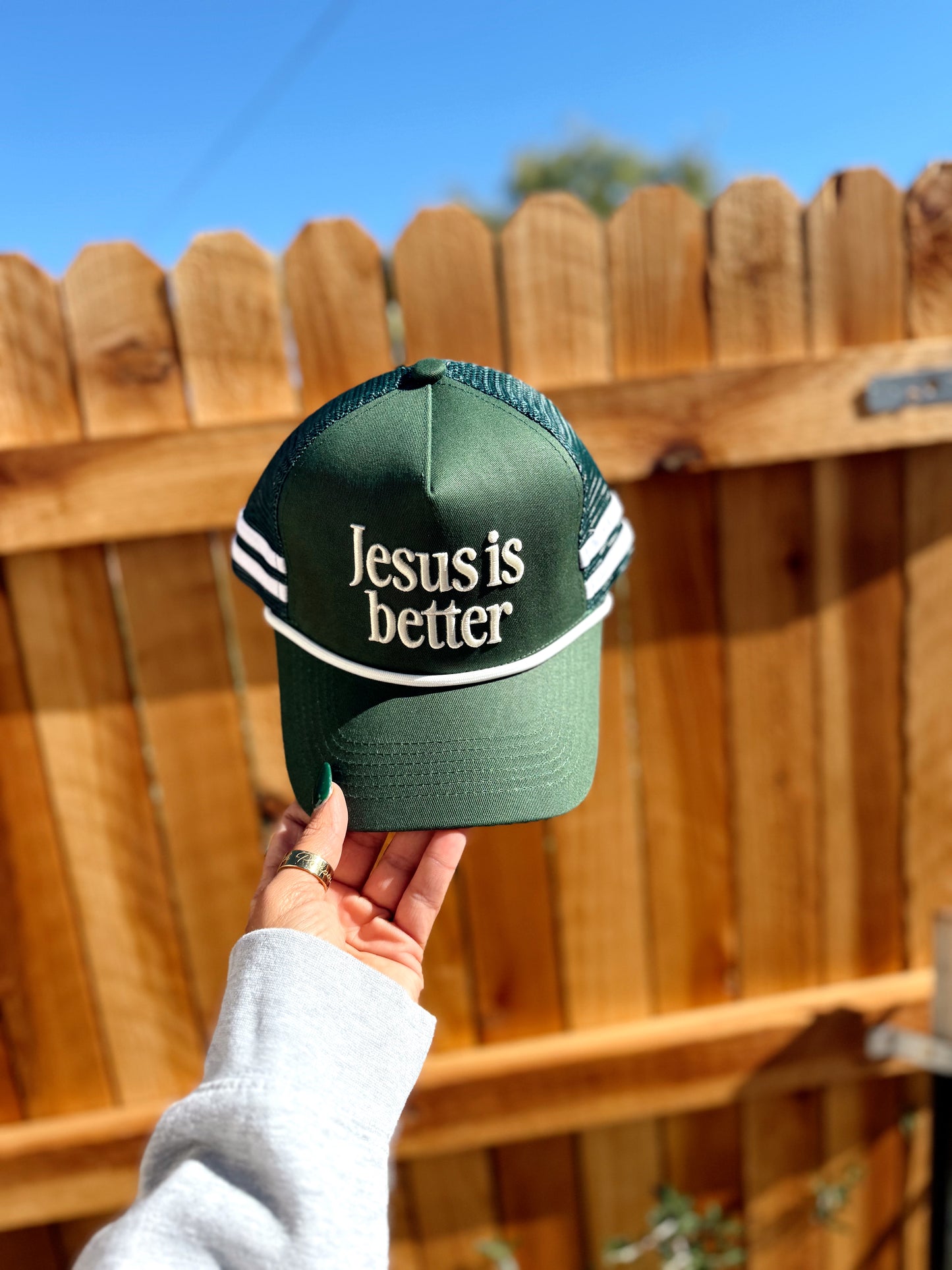 Jesus Is Better Hat