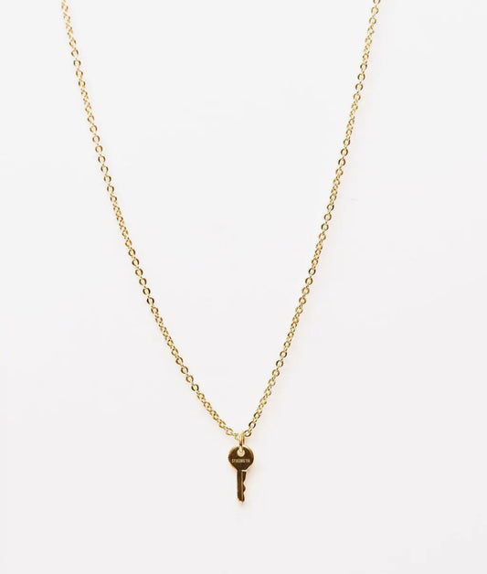 Strength Key Necklace