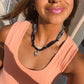 Black Bandana Necklace