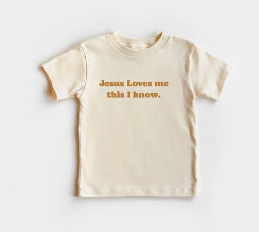 Jesus Loves Me Kids Tee