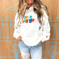 Jesus Loves You Pullover Hoodie - White