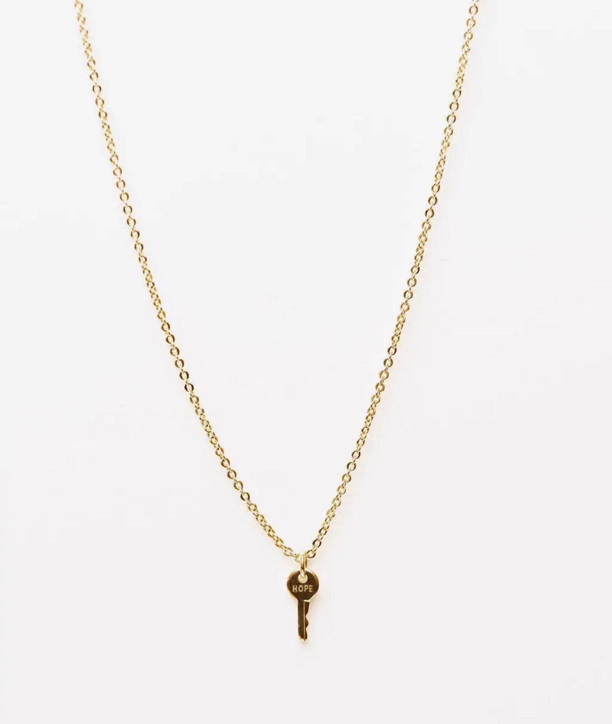 Hope Key Necklace