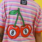Cherry On Top Cropped Polo