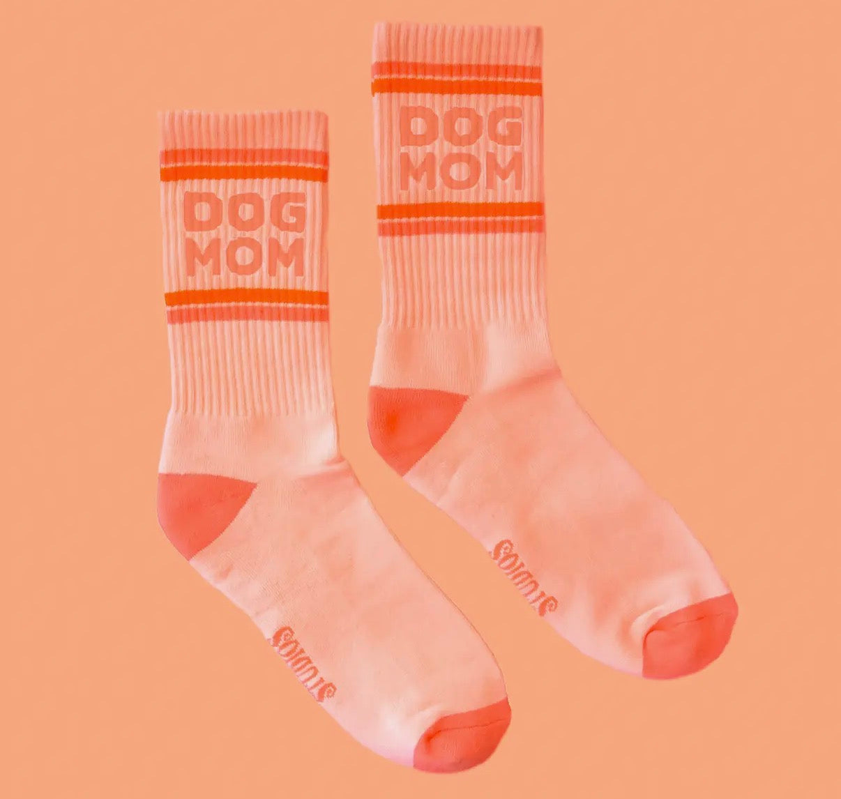 Dog Mom Ribbed Socks