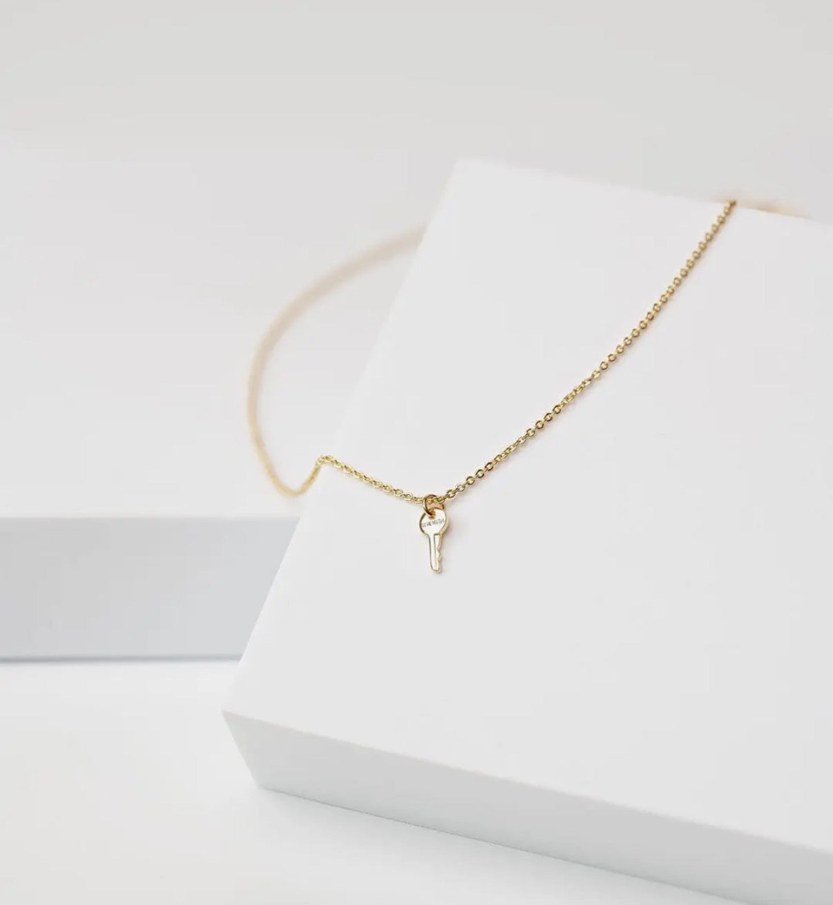Strength Key Necklace