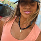 Black Bandana Necklace