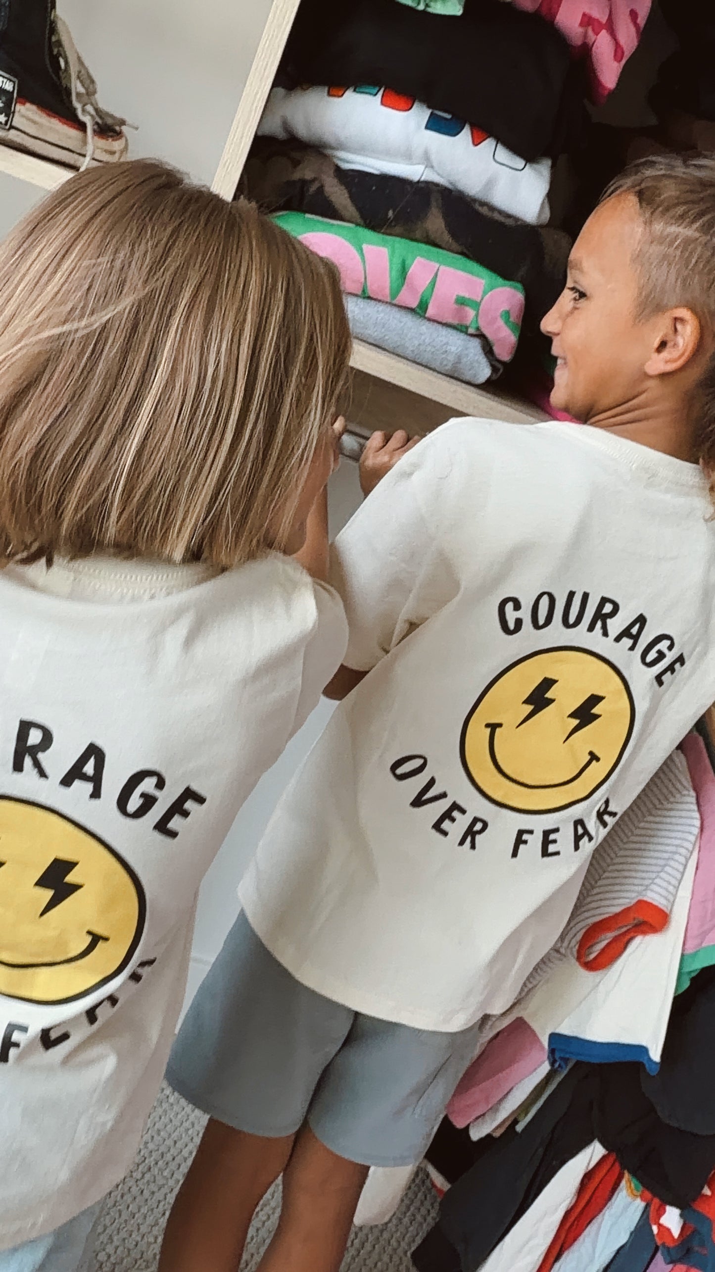 Courage Over Fear KIDS Tee