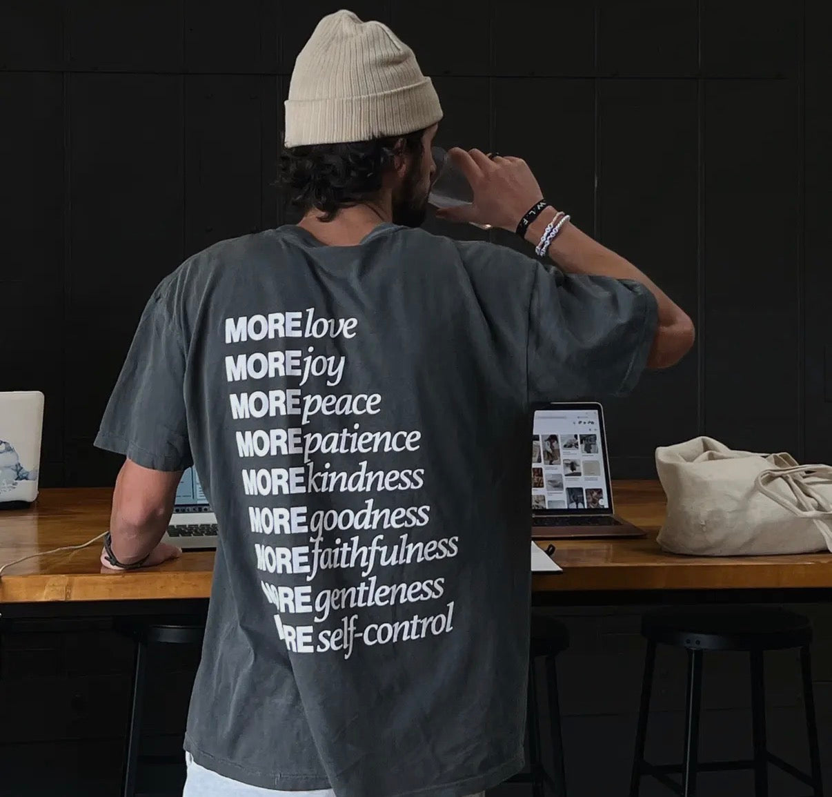 "Made For More" Premium Comfort Color Tee | Pepper